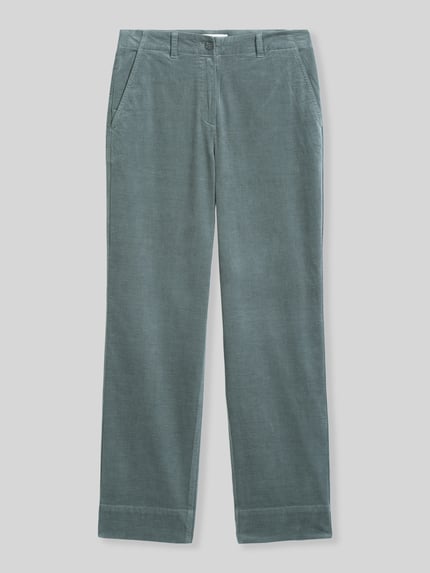 Marc O'Polo Straight Fit Cordhose aus Baumwoll-Mix Modell Aqua 2