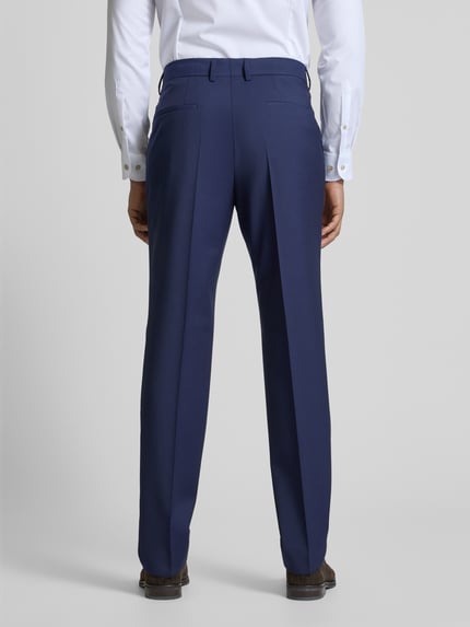 BOSS Regular Fit Anzughose mit Bügelfalten Modell 'Genius' Royal 5