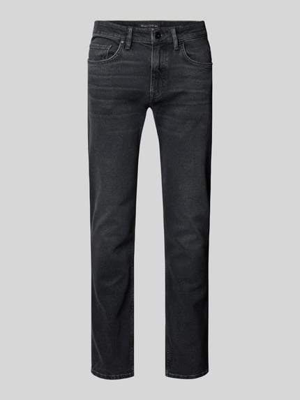 Marc O'Polo Shaped Fit Jeans im 5-Pocket-Design Modell 'Sjöbo' Anthrazit 2
