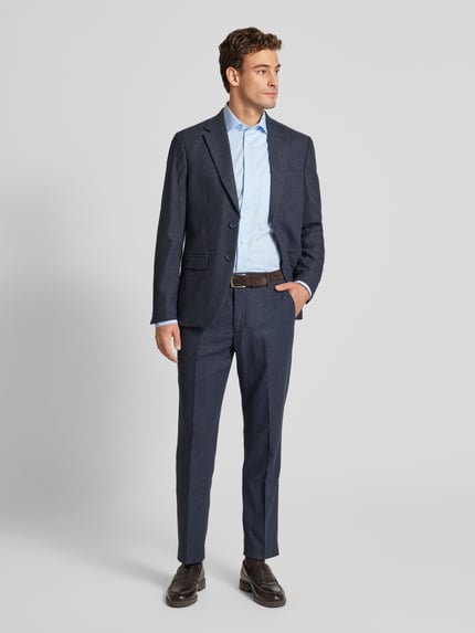 OLYMP Regular Fit Businesshemd mit Kentkragen Hellblau 1