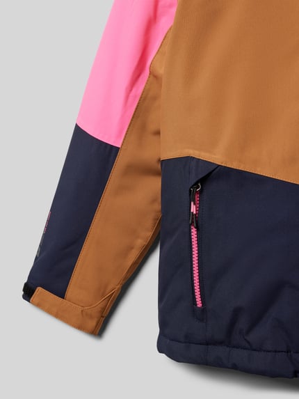 killtec Funktionsjacke mit Kapuze Cognac 2