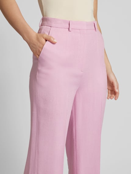 Nanushka Pantalon met persplooi Roze - 3