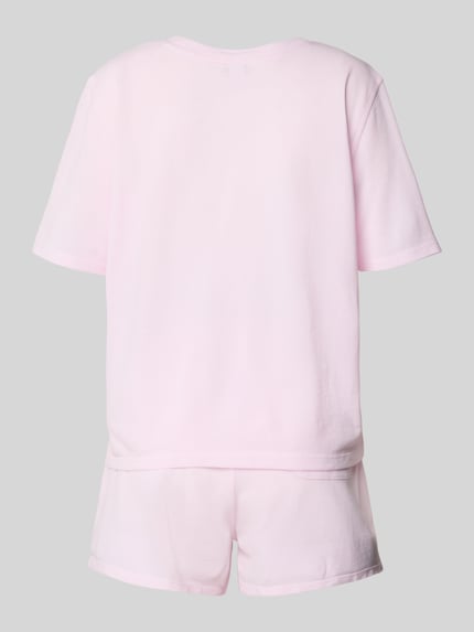 Polo Ralph Lauren Pyjama mit Logo-Stitching Modell 'OXFORD' Rosa 3