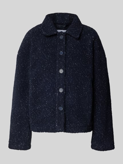 REVIEW Jacke mit Teddyfell Marine 2
