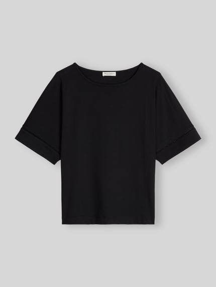 Marc O'Polo Relaxed Fit T-Shirts aus Baumwoll-Mix Black 2