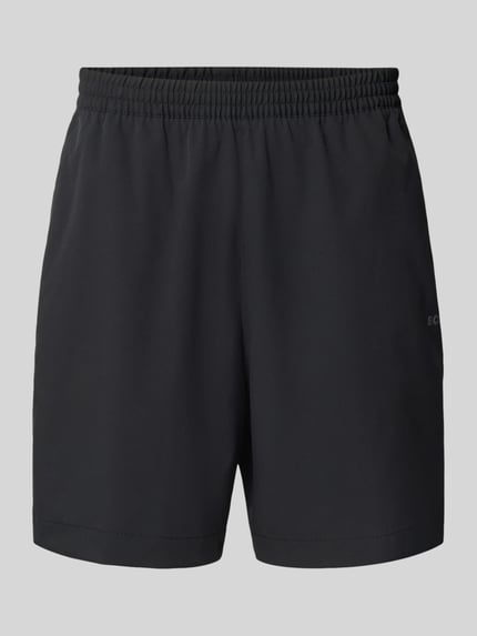 Regular Fit Shorts aus atmungsaktivem Material Shop The Look MANNEQUINE