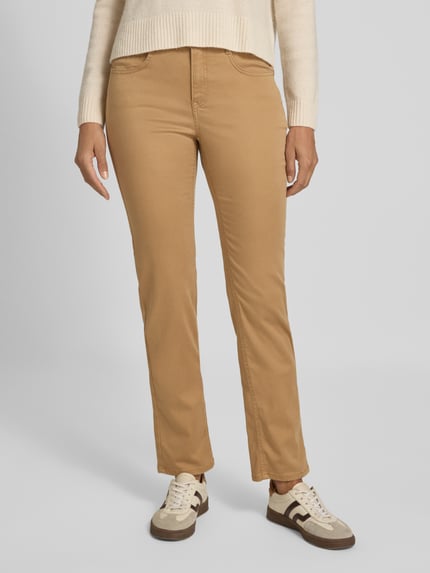 Brax Slim Fit Jeans im 5-Pocket-Design Modell 'STYLE.MARY' Camel 4