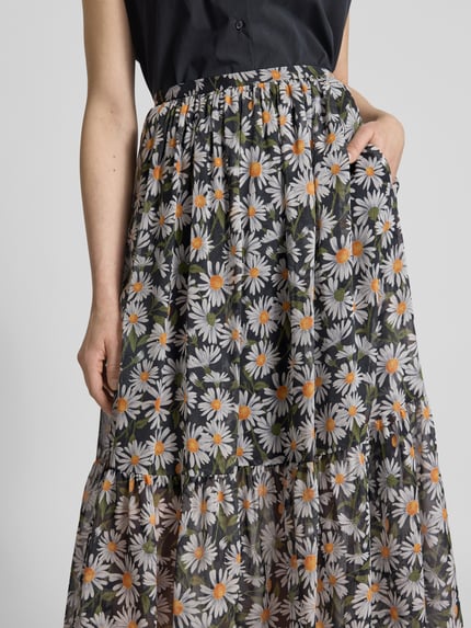 Weekend Max Mara Zijden rok met steekzak Zwart - 3