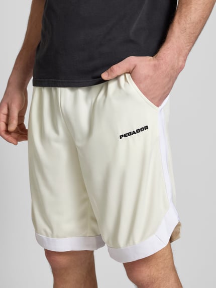 PEGADOR Sweatshorts mit elastischem Bund Offwhite 3