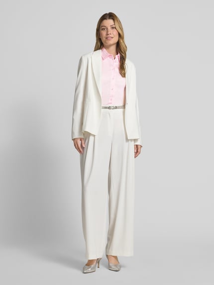 Christian Berg Woman Overhemdblouse met knoopsluiting Lichtroze - 1
