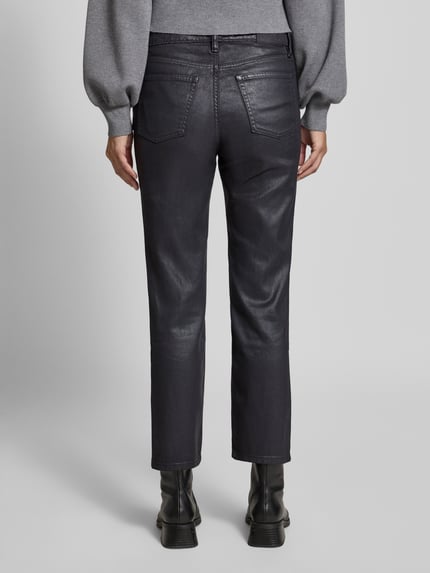 Lauren Ralph Lauren Straight Fit Jeans in verkürzter Passform Black 5