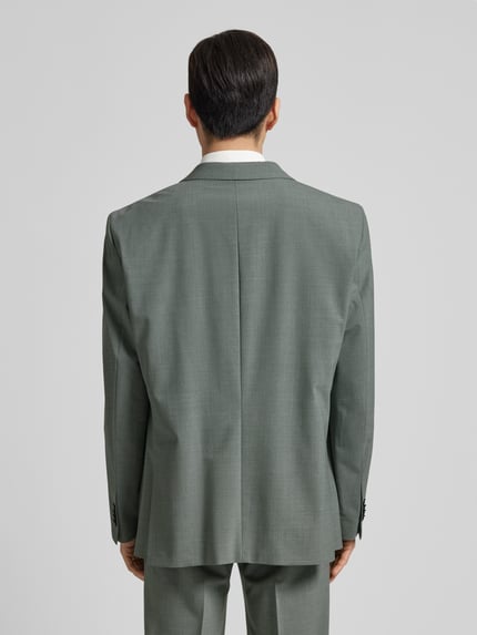 Carl Gross Slim Fit 2-Knopf-Sakko mit Woll-Anteil Modell 'Shelby' Gruen 5