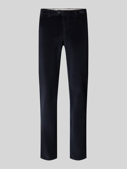 Brax Modern Fit Cordhose aus Baumwoll-Mix Modell 'Fabio' Marine 2