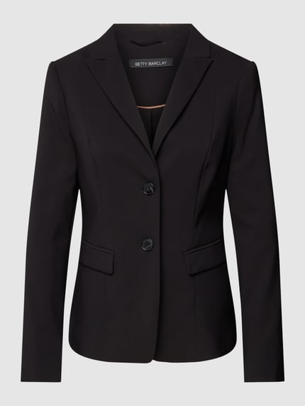 Betty Barclay Blazer mit angedeuteten Taschen Black 2