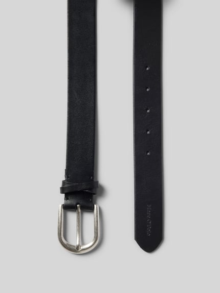 Marc O'Polo Gürtel mit Label-Details Black 3