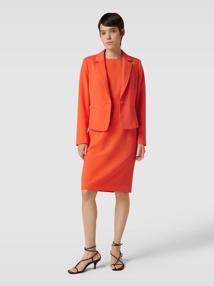 COMMA Blazer met reverskraag Oranje - 1