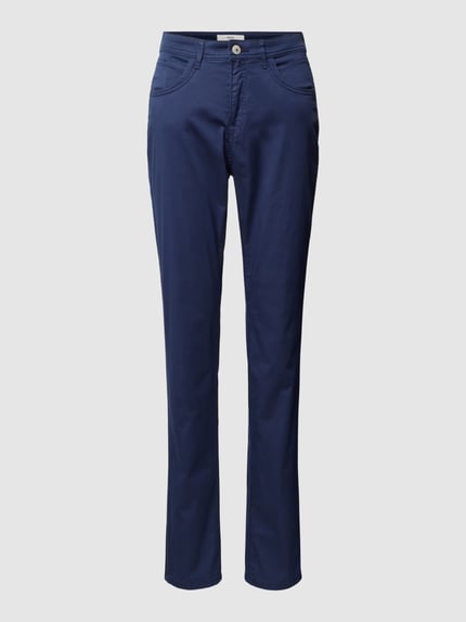 Brax Slim Fit Hose mit Eingrifftaschen Modell 'STYLE.MARY' Marine 2