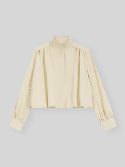 BOSS Orange Relaxed Fit Blouson mit Ballonsaum Modell 'C_JOLEA' Hellgelb 2