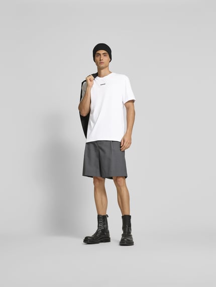 Dsquared2 t-shirt o kroju regular fit z czystej bawełny Biały 1