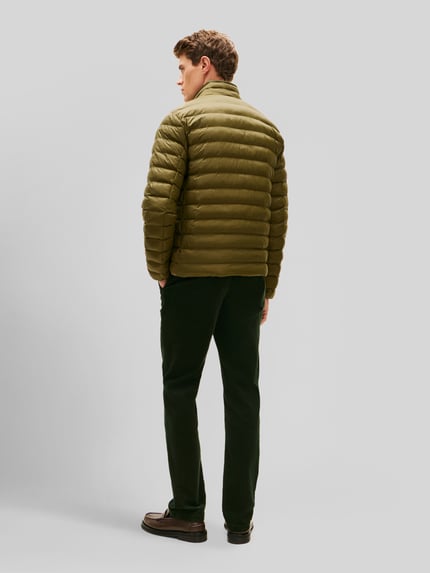 Tommy Hilfiger Regular fit gewatteerd jack met gestikt logo Groen - 5