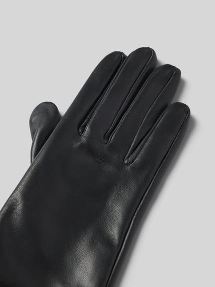 Barbour Handschuhe aus echtem Rindsleder Modell 'LADY JANE' Black 3