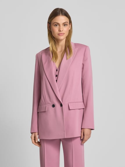SWING Blazer met reverskraag Rosé - 4