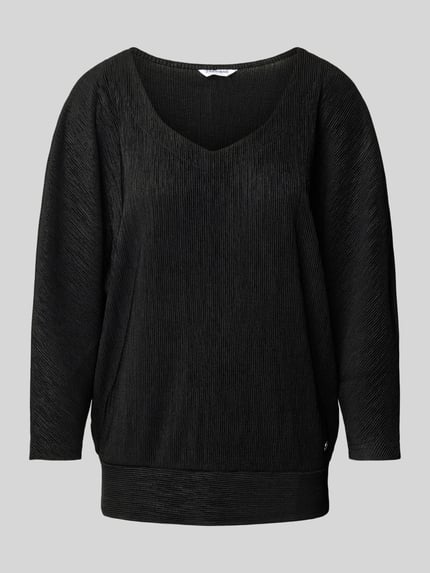 ZABAIONE Shirt met 3/4-mouwen Zwart - 2