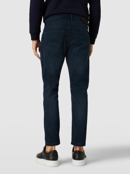 DRYKORN Jeans met labelpatch, model 'WEST' Donkerblauw - 5