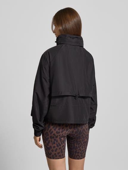 P.E Nation Jacke mit Stehkragen und Tunnelzug Black 5