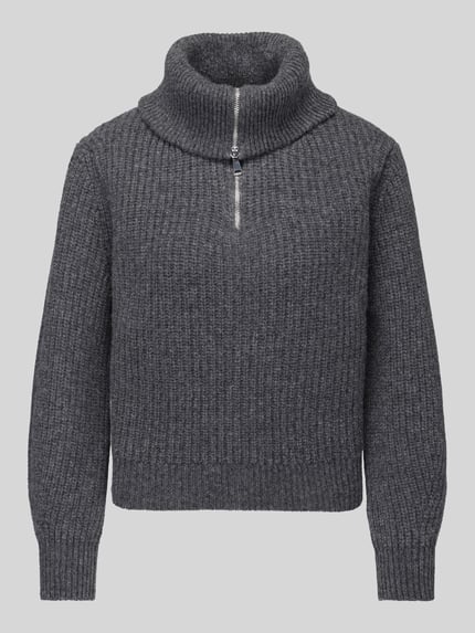 Weekend Max Mara Regular fit pullover van zuivere scheerwol model 'LASER' Antraciet - 2