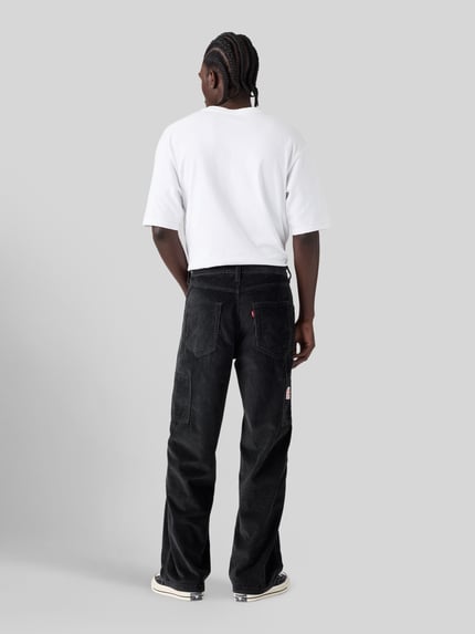 Levi's® Loose Fit Cordhose aus Baumwolle Black 5