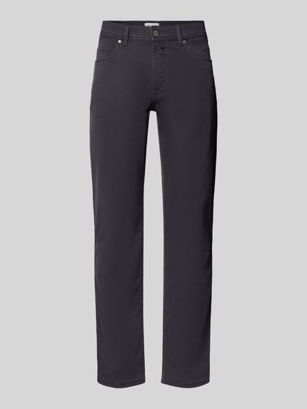 Produktfoto, Straight Fit broek met steekzakken Model 'Laval' van Pierre Cardin, heren broek, mix van katoen en elastaan, Bandwijdte maat 32/32: 40 cm, Binnenbeenlengte maat 32/32: 78 cm