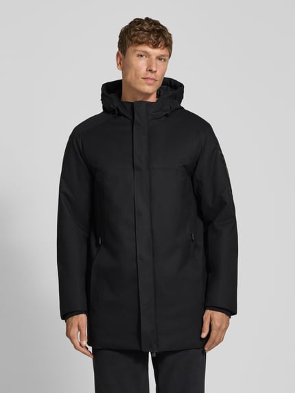 BOSS Green Regular Fit Parka mit Kapuze Modell 'Hexatech' Black 4