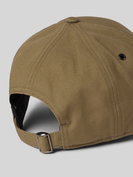 G-Star RAW Baseballpet met labelpatch Olijfgroen - 3