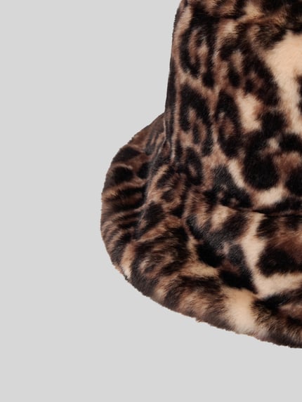 monari Mütze aus Kunstfell Modell 'Leo' Mittelbraun 2