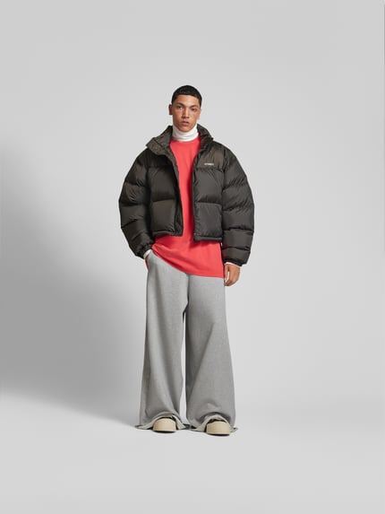 VETEMENTS Gewatteerd jack met tweewegritssluiting Zwart - 1