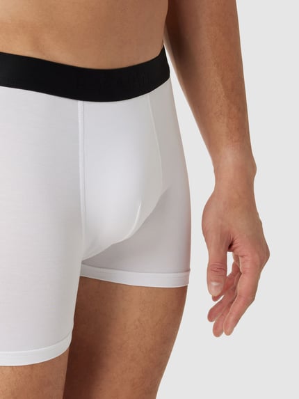 RAGMAN Trunks in unifarbenem Design Blau 3