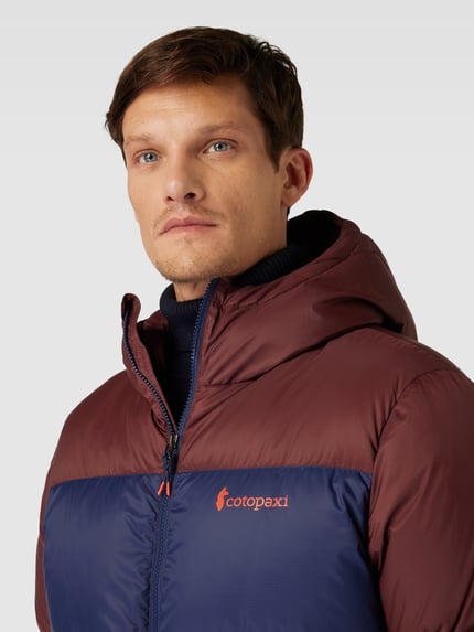 Cotopaxi Gewatteerd jack in colour-blocking-design, model 'Solazo' Lichtbruin - 3