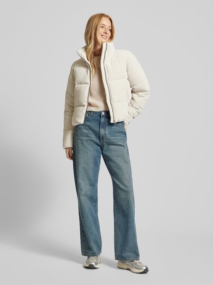 ONLY Regular fit gewatteerd jack van corduroy, model 'NEWDOLLY' Ecru - 1
