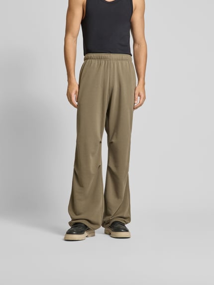 MM6 Maison Margiela Sweatbroek met elastische band Beige - 4