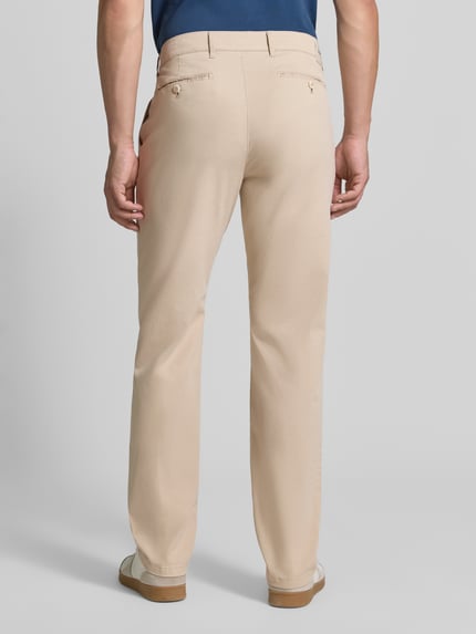 Brax Gerade Hose aus Viskose-Mix Modell 'Everest' Beige 5