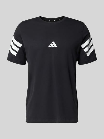 Regular Fit T-Shirt aus reiner Baumwolle Shop The Look MANNEQUINE