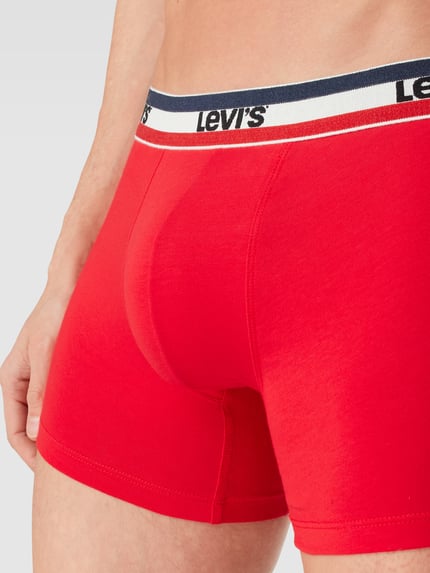Levi's® Trunks mit elastischem Logo-Bund Rot 3