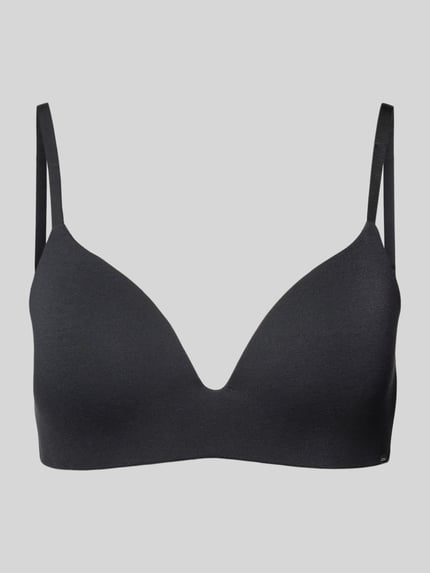 SKINY Triangel-BH mit Häkelspitze Black 1