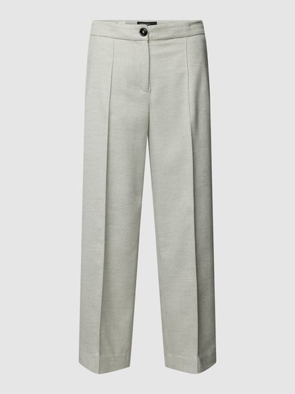 Marc Cain Stoffen broek met viscose in design met klein motief Zilver - 2