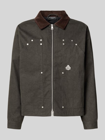 Jacke aus reiner Baumwolle Shop The Look MANNEQUINE