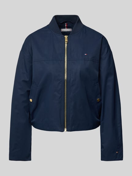 Regular Fit Bomberjacke aus Baumwoll-Mix Shop The Look MANNEQUINE