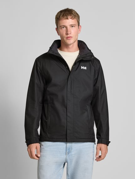 Helly Hansen Jacke mit Label-Print Modell 'DUBLINER' Black 4