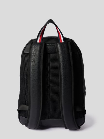 Tommy Hilfiger Rugzak in leerlook Zwart - 4