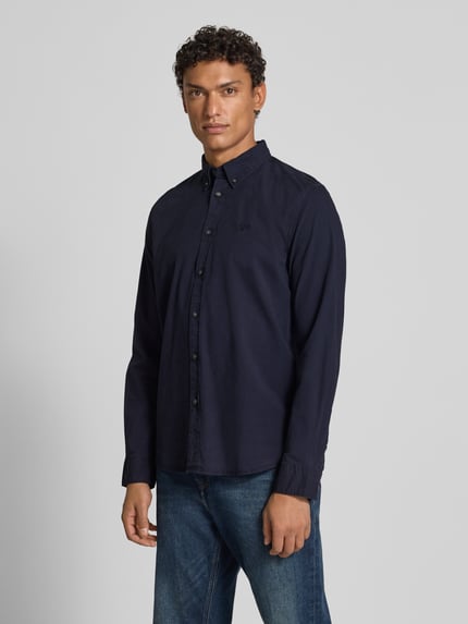PME Legend Regular Fit Freizeithemd mit Button-Down-Kragen Marine 4